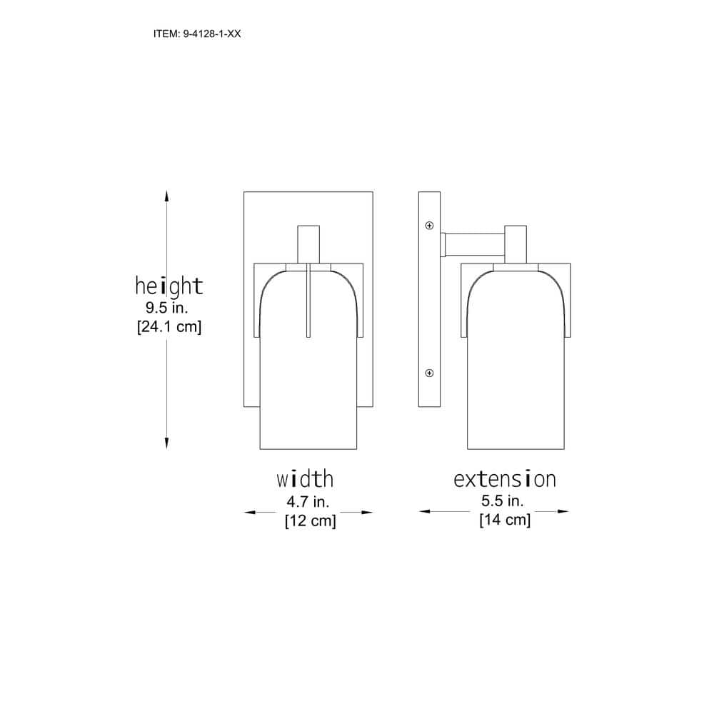 Satin Nickel Outdoor Dimmable Wall Sconce with Etched White Opal Glass Shade