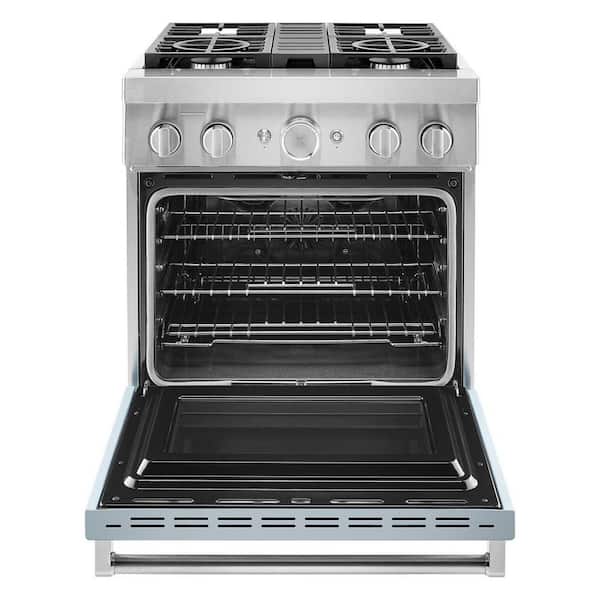 KitchenAid Dual Fuel Range (KFDC500JMB) - Misty Blue KitchenAid Dual Fuel Range (KFDC500JMB) - Misty Blue