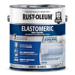 1 Gal. 10-Year Elastomeric Reflective Roof Coating (2-Pack)