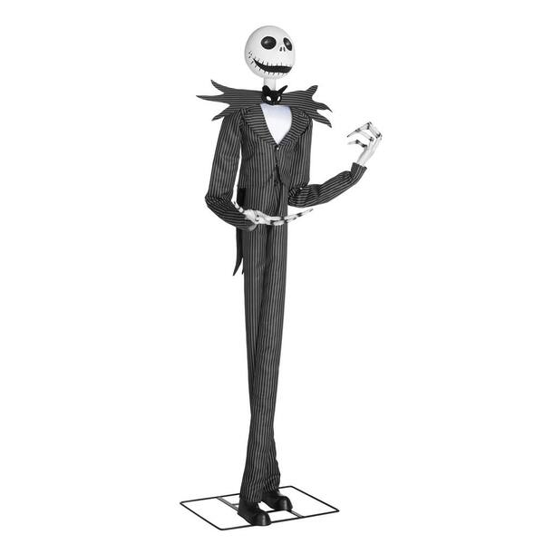 Unbranded 6.5 ft Animated Disney Jack Skellington Halloween Animatronic