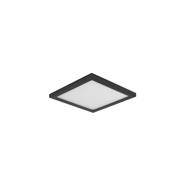 Wafer 5 in. SQ Integrated LED Surface Flush Mount 3000K