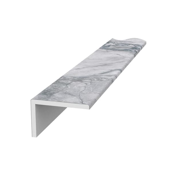 FlexStone 3 in. x 96 in. Remodel Trim with 2 in. lip in Everest