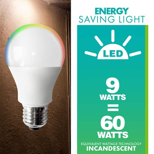 Simply Conserve 60-Watt Equivalent A19 Smart Dimmable LED Light