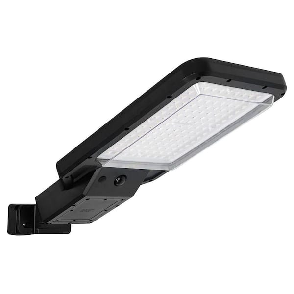 150 Watt equivalent 4000 Lumen 120º Black Solar Dusk to Dawn Integrated LED Flood Light
