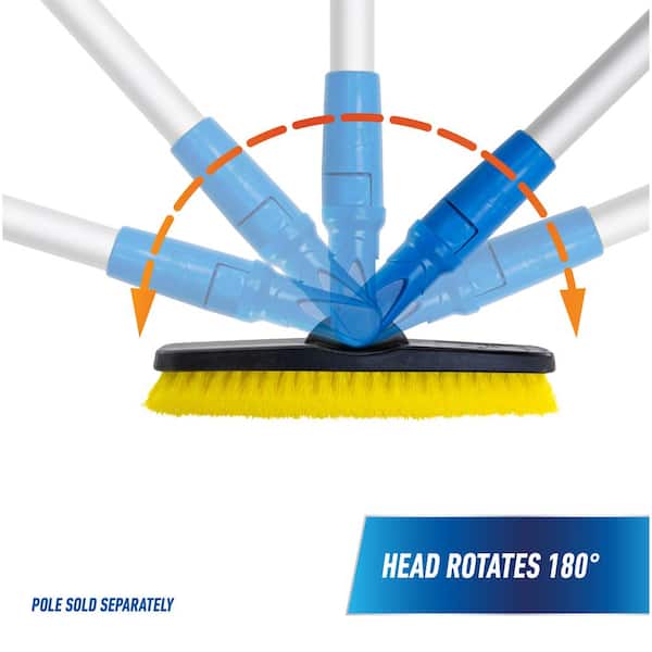 Tile and Grout Cleaning Brush with Swivel Head - Parish Supply