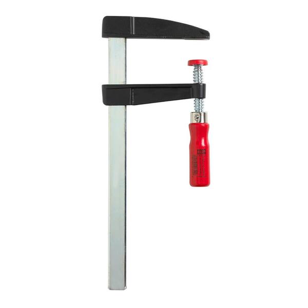 BESSEY 12 in. Capacity 2 in. Throat Depth Light Duty Clamp with Light Weight Die Cast Zinc Jaws