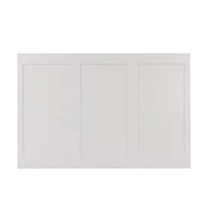 1/4 in. x 48 in. x 32 in. Shaker Style Primed MDF Wainscot Paneling