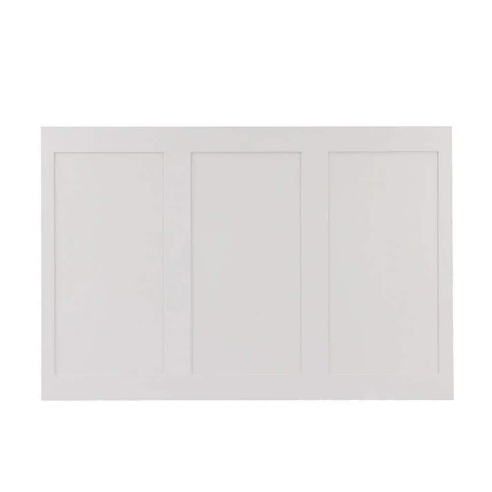 Reviews for 1/4 in. x 48 in. x 32 in. Shaker Style Primed MDF Wainscot ...