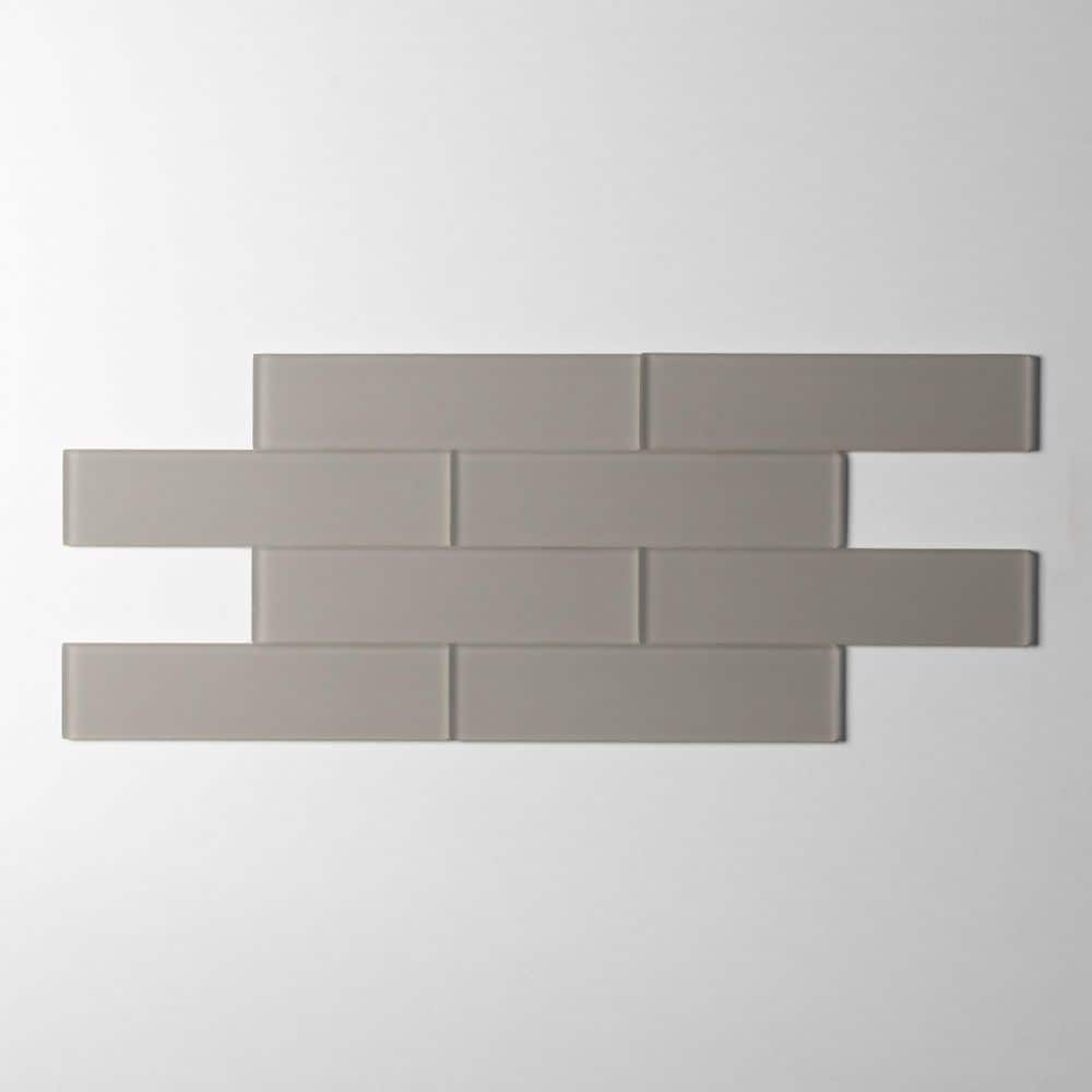 2 in. x 8 in. Marsh Matte Glass Subway Tile Sample price history on PriceWatchPro