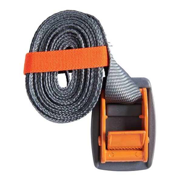 2 Lashing Straps Tie Down Ladder Secure Lock Buckle Travel Luggage Carry  Bag 3ft 