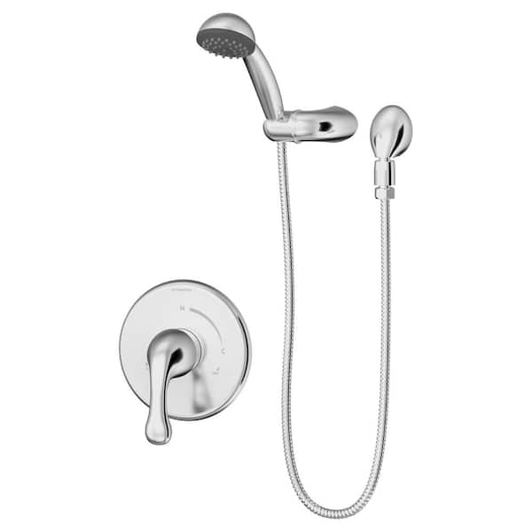 Symmons Unity Single Handle 1-Spray Hand Shower Trim in Polished Chrome - 1.5 GPM (Valve not Included)