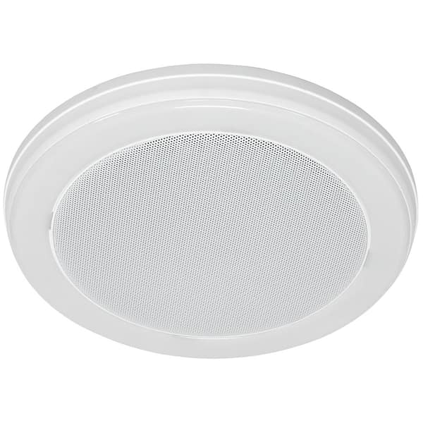 Bathroom Exhaust Fan Round w// Bluetooth Stereo Speakers LED Light New