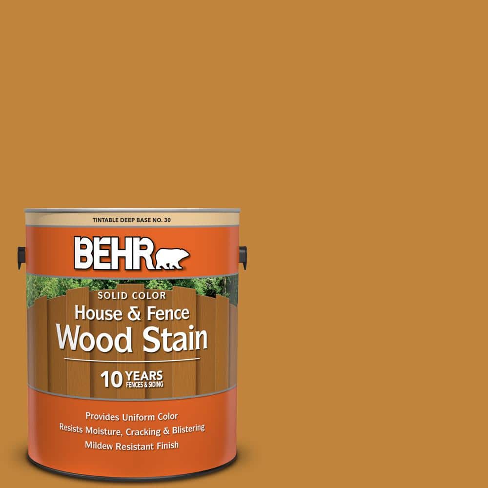 1 gal. #M260-7 Back To School Solid Color House and Fence Exterior Wood Sta