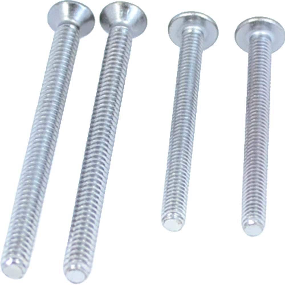 PartsmasterPro Escutcheon Screws for Moen and Delta in Chrome 58490 The Home Depot