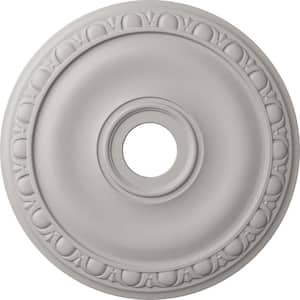 1 in. x 20 in. x 20 in. Polyurethane Jackson Ceiling Medallion, Ultra Pure White