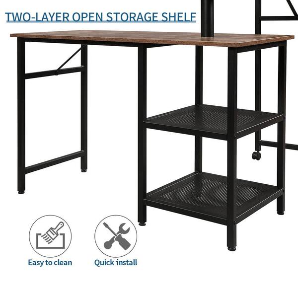 l shaped desk bed bath and beyond