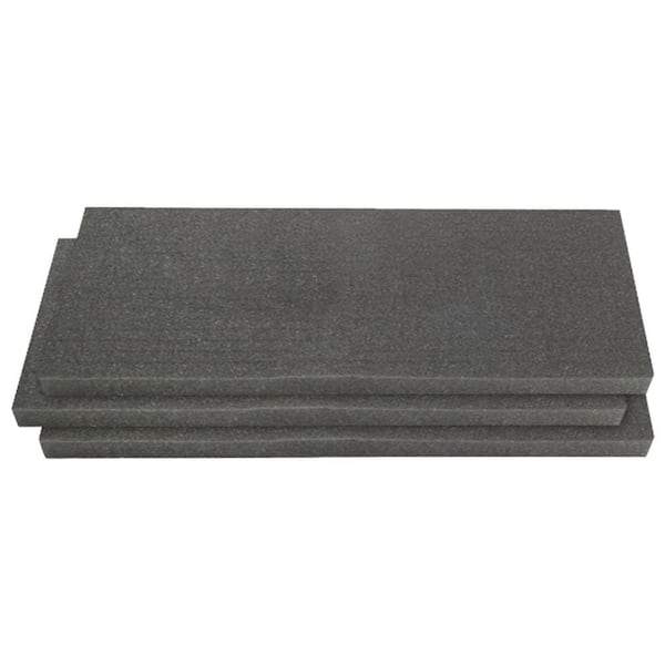 Pelican Solid Replacement Foam Set for 1750 Case (3-Piece)
