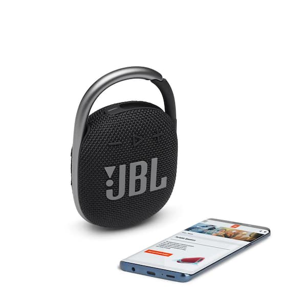 JBL Clip 4 Speaker in Black JBLCLIP4BLKAM - The Home Depot