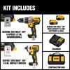 20V MAX XR Cordless Brushless Hammer Drill/Impact 2 Tool Combo Kit with (2) 20V 4.0Ah Batteries and Charger