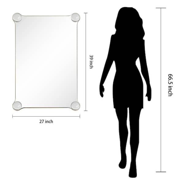 Empire Art Direct Elegance Rectangular Wall Mirror 27 in. x 39 in