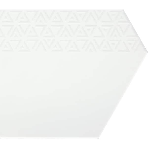 Reviews for EMSER TILE Rhythm White 11.22 in. x 12.95 in