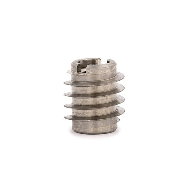 E Z Lok Threaded Insert For Hard Wood 303 Stainless 8 32 Tpi Internal Threads 0 375 In L 10 Pack 400 008 Cr The Home Depot