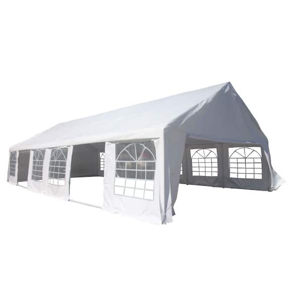 Tenleaf 20 ft. x 40 ft. White Heavy Duty Party Tent