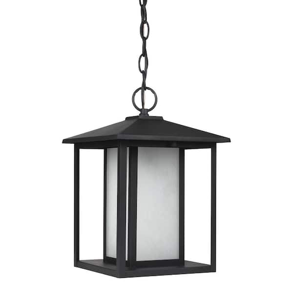 Generation Lighting Hunnington Black Integrated LED Hanging Pendant