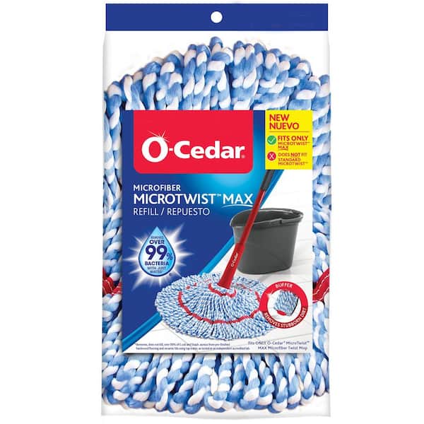 O-Cedar MicroTwist MAX Microfiber Wet Mop Refill