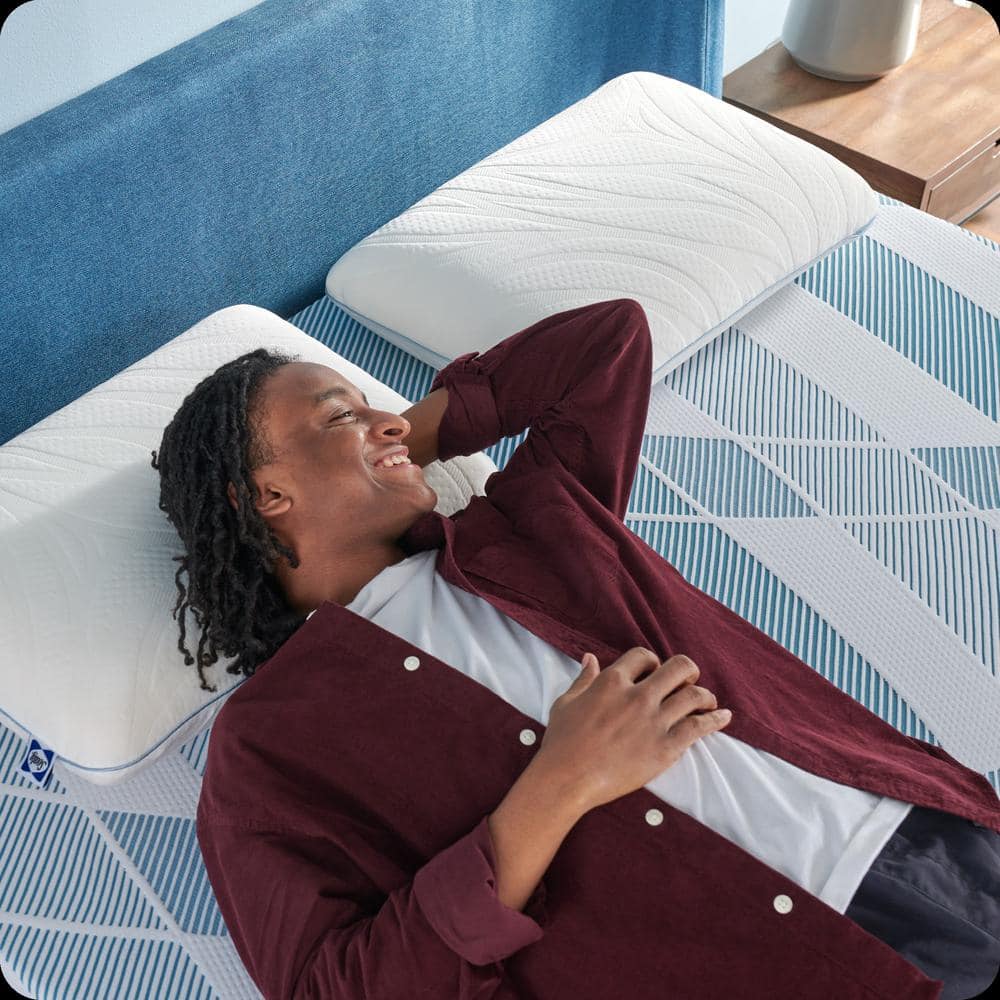 Sealy Dreamlife 12" Gray Gel Memory Foam Queen Mattress
