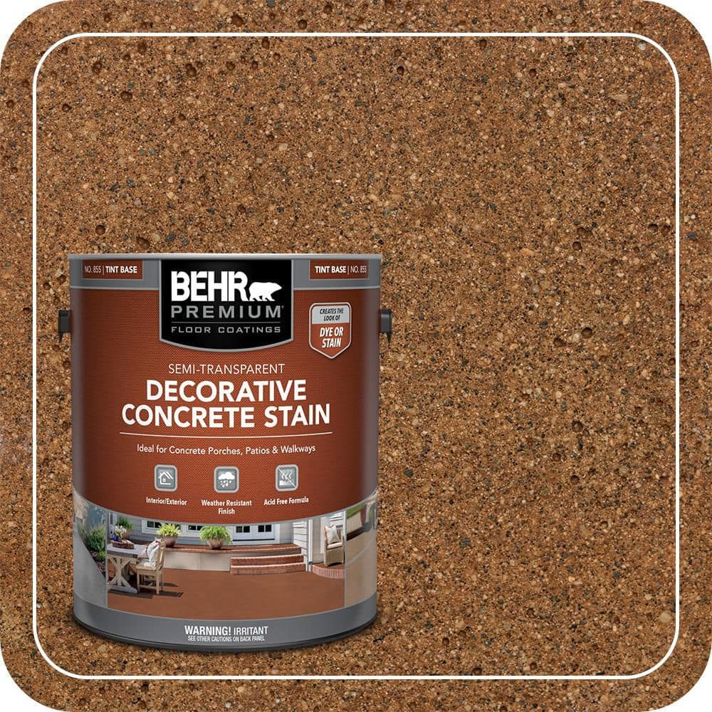 BEHR PREMIUM 1 gal. #DCS-801 Copper Canyon Semi-Transparent Flat