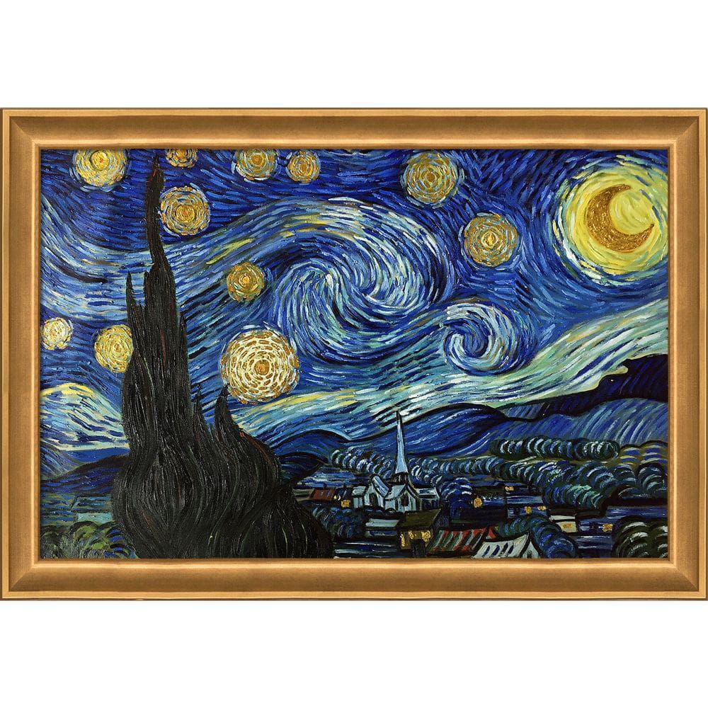 the starry night by vincent van gogh