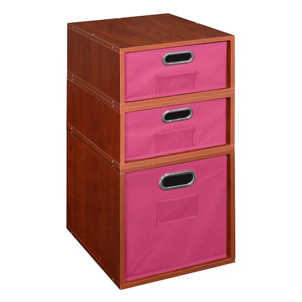 The Original Pink Box 26-in W x 16.75-in H 3-Drawer Steel Tool Chest (Pink)  at