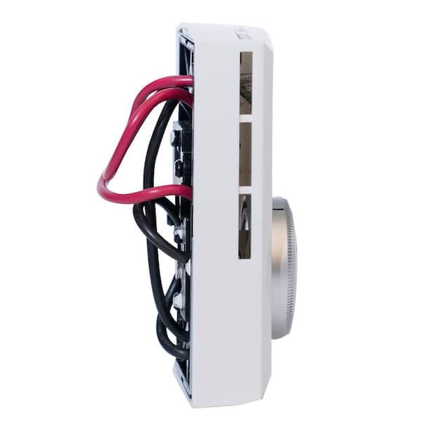 Details about   Cadet 08301 White Wall Mount Double Pole Mechanical Thermostat 