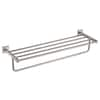 KRAUS Ventus Bathroom Shelf with Towel Bar in Brushed Nickel KEA-17742BN