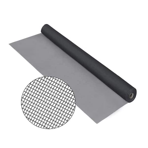 Angel Sar 48 in. x 100 ft. Fiberglass Window Screen Roll, DIY Custom Replacement Mesh Screens for Poultry Kitchens Tree Houses
