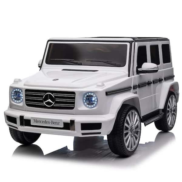 PHNHOLUN Licensed Mercedes-Benz G500,24V Kids Ride on Toy 2.4G with Parents Remote Control, Electric Car for Kids