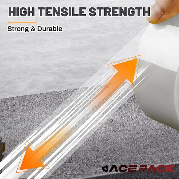 Heavy Duty Strapping Tape - 2 Rolls 2 Inch X 1260 Inch