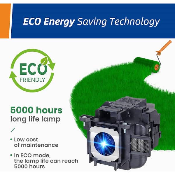 Vrbgify ELP LP88 Replacement Projector Lamp for Elplp88