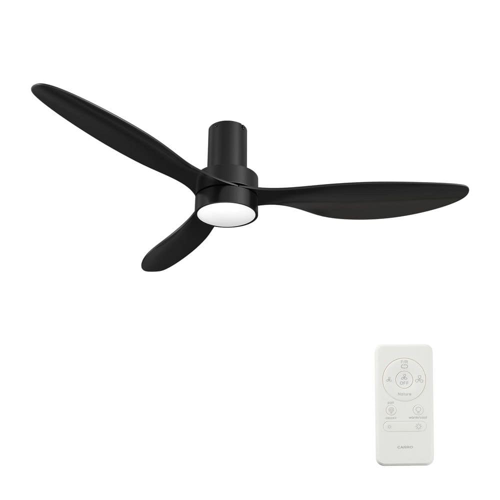 Xander II 52 in. Color Changing Integrated LED Indoor Black 10-Speed DC Ceiling Fan with Light Kit and Remote Control price history on PriceWatchPro