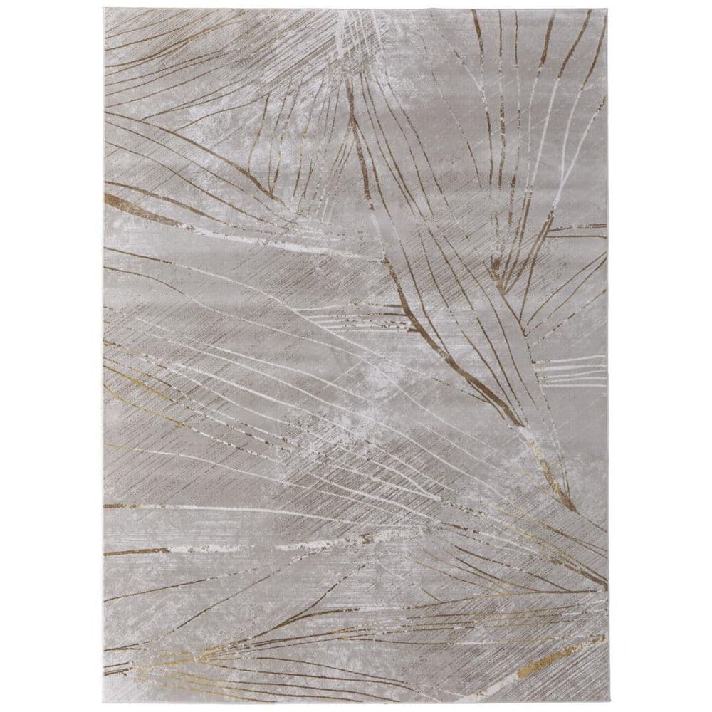 7 X 10 Silver, Brown, Taupe Abstract Area Rug price history on PriceWatchPro