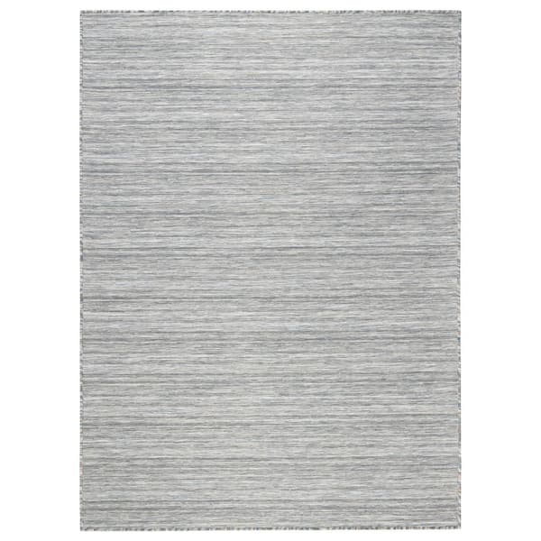 Home Dynamix City Lines Clayton Grey/Black 8 ft. x 10 ft. Woven Indoor ...