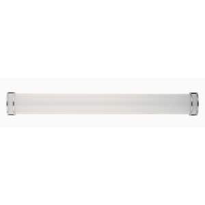 Linear 48 in. Wide Satin Nickel LED Sconce
