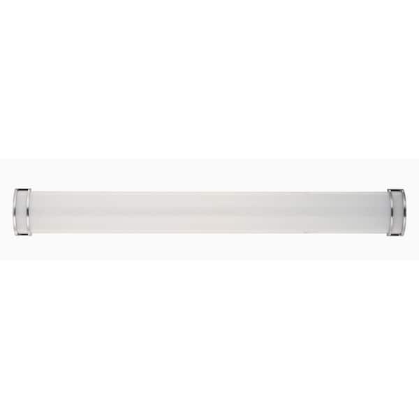Maxim Lighting Linear 48 in. Wide Satin Nickel LED Sconce