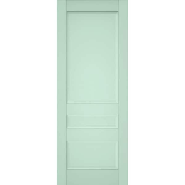 28 in. x 30 in. Solid Wood Oliva Color Interior Door Slab