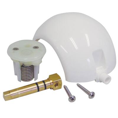 Ball/Cartridge/Shaft Kit For SeaLand, Traveler, Vacu-Flush Gravity-Discharge Toilet with Metal Pedal in White