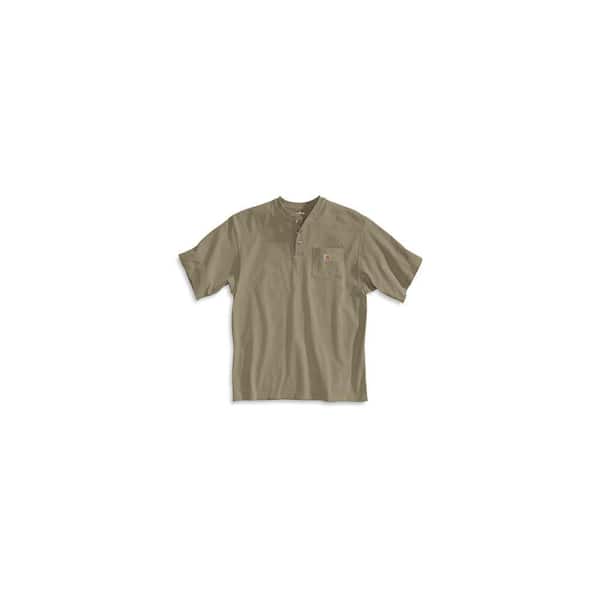 Carhartt Men's Regular XX Large Desert Cotton Short-Sleeve T-Shirt