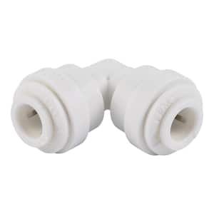 1/4 in. O.D. 90° Push-To-Connect Polypropylene Elbow Fitting