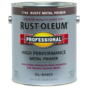 1 gal. High Performance Flat Rusty Metal Oil-Based Rust Preventive Primer (2-Pack)