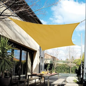 Coolhaven 12 ft. x 12 ft. Sahara Square Shade Sail with Kit